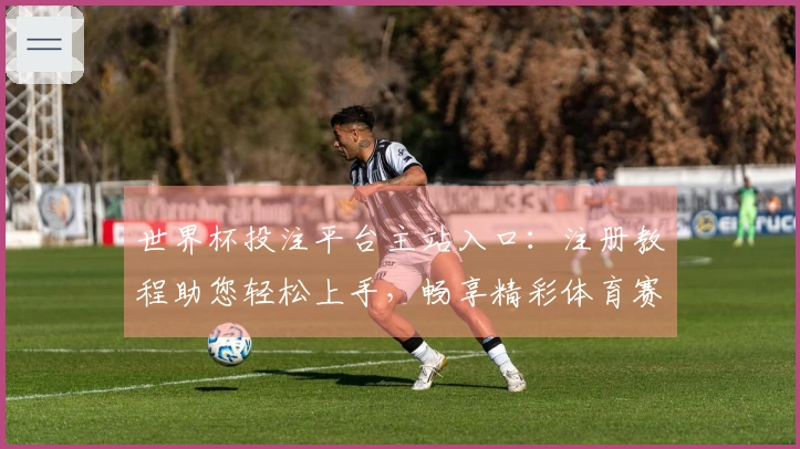 世界杯投注平台主站入口：注册教程助您轻松上手，畅享精彩体育赛事直播体验