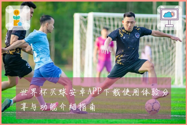 世界杯买球安卓APP下载使用体验分享与功能介绍指南