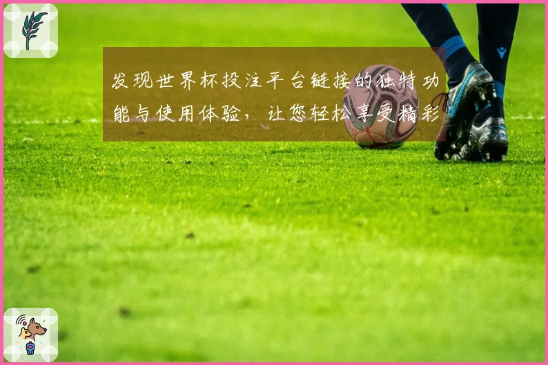 发现世界杯投注平台链接的独特功能与使用体验，让您轻松享受精彩赛事直播